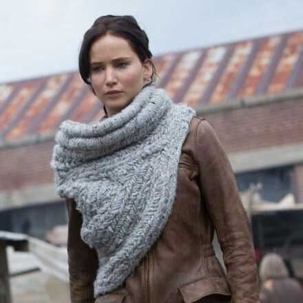 Katniss scarf knitting pattern