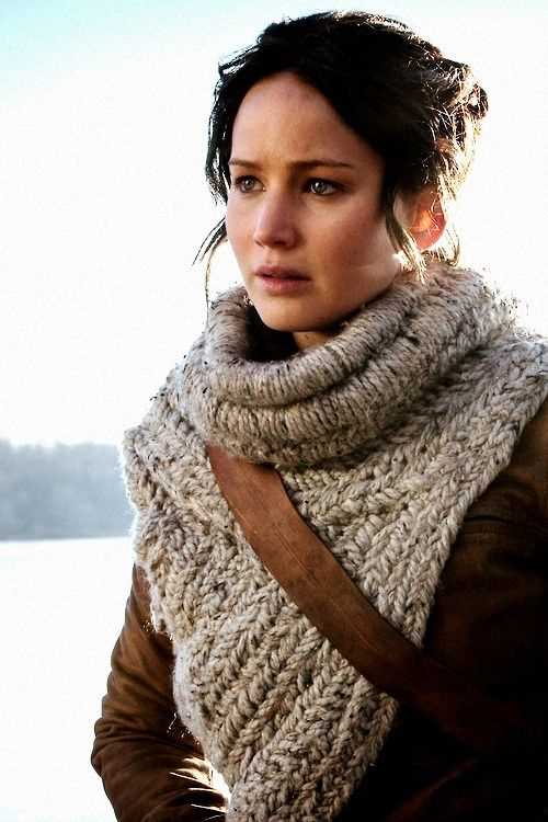 Katniss scarf knitting pattern