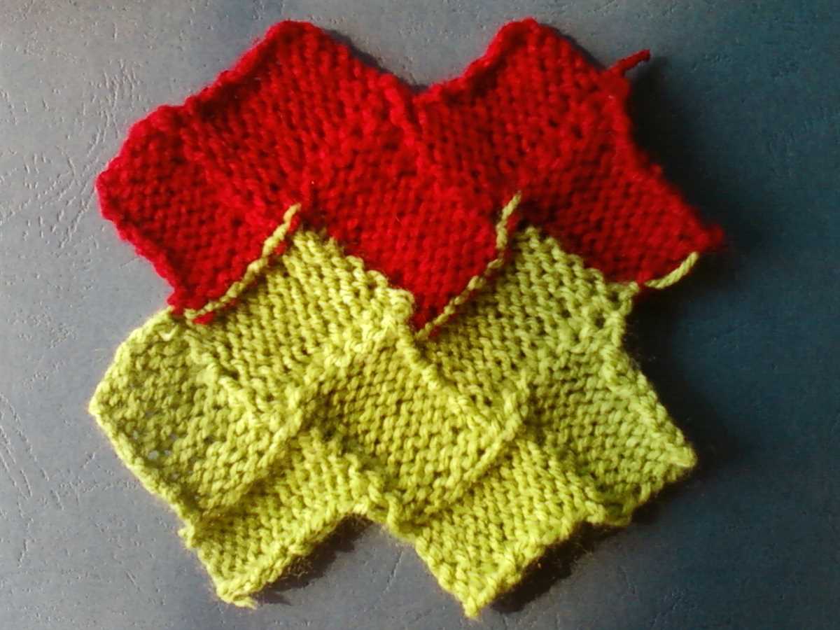 Kidney warmer knitting pattern