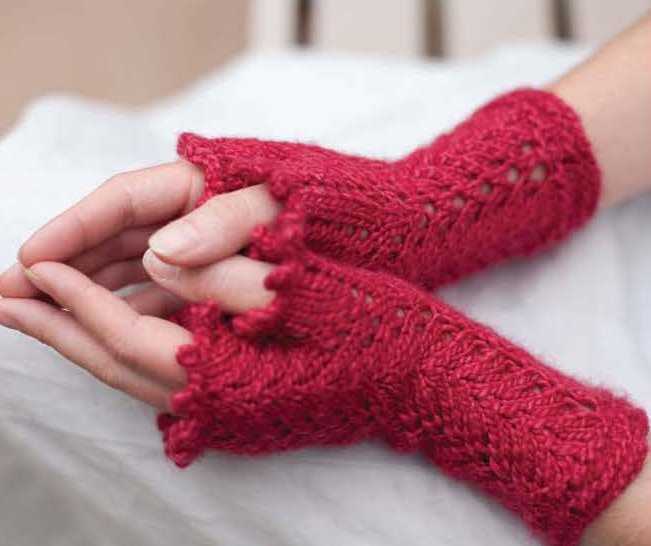 Kidney warmer knitting pattern