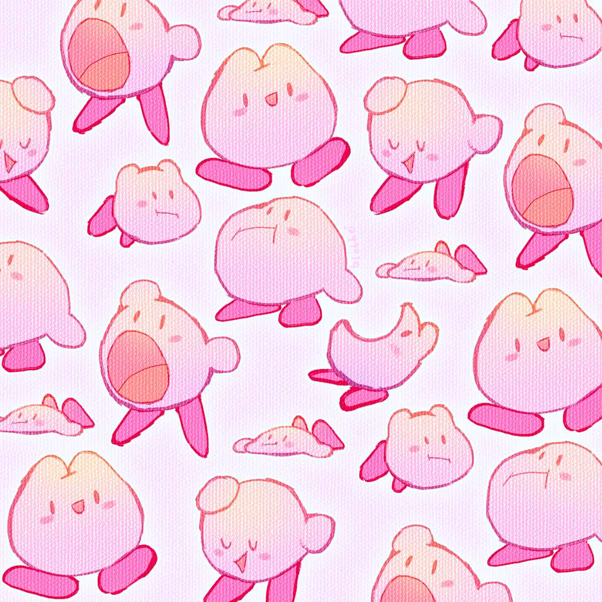 Kirby knitting pattern