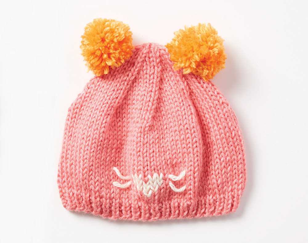 Kitty hat knitting pattern