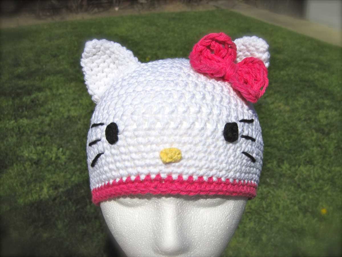 Kitty hat knitting pattern