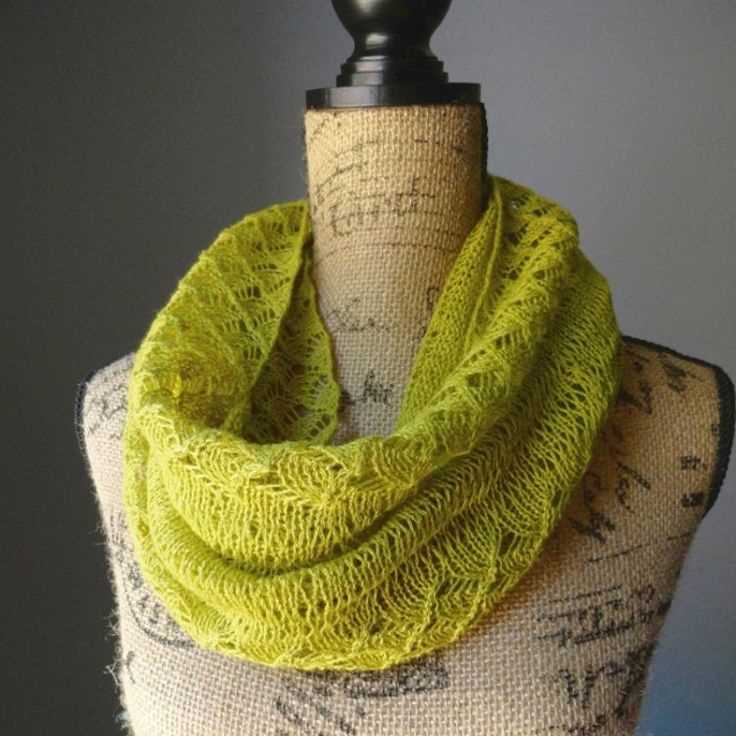 Knit a scarf pattern