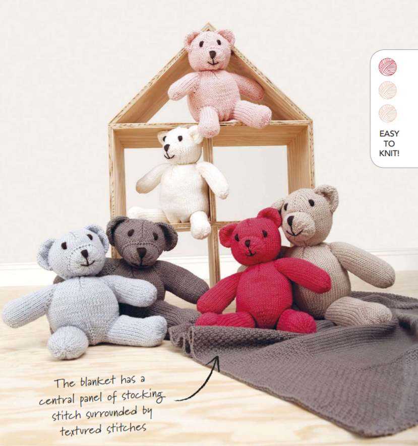 Knit a teddy free pattern