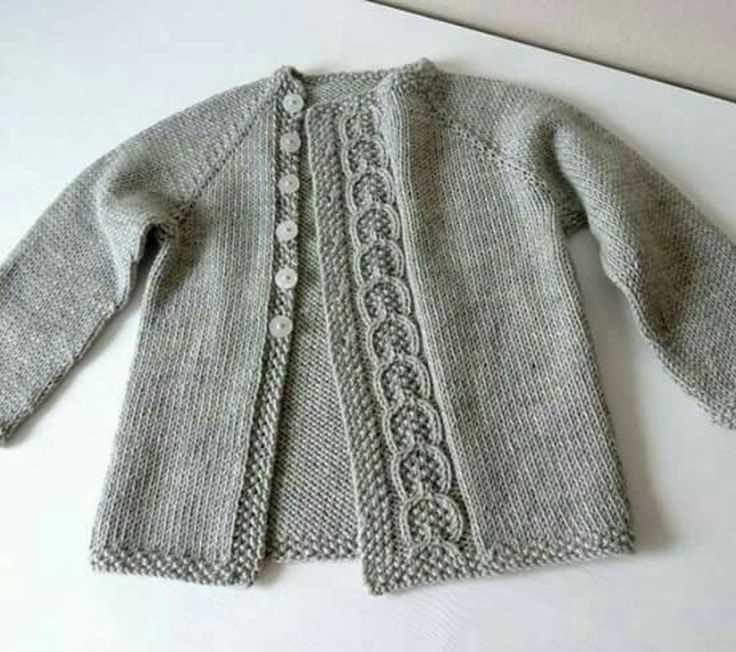 Knit baby cardigan pattern free