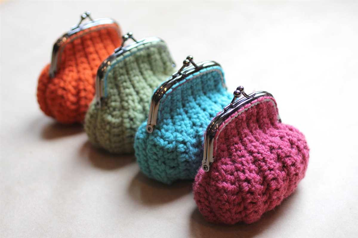 Knit change purse pattern