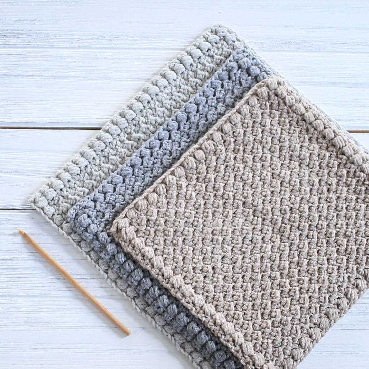 Knit dish rags free patterns