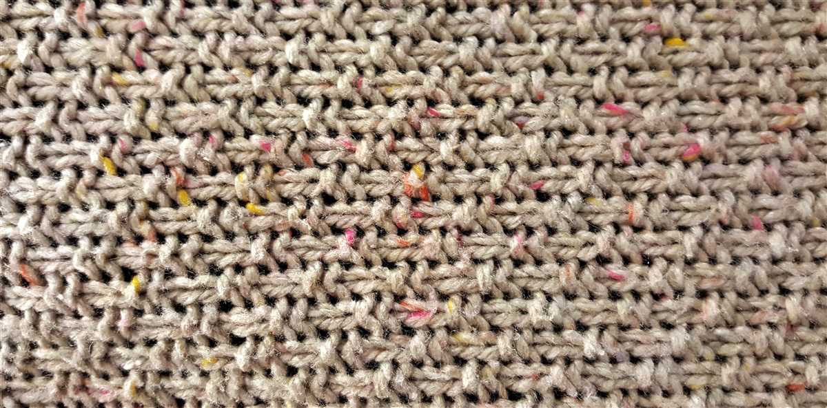 Knit face cloth pattern