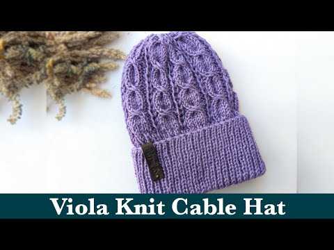 Knit hat patterns circular needles