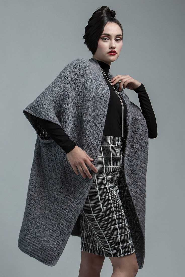 Knit kimono cardigan pattern