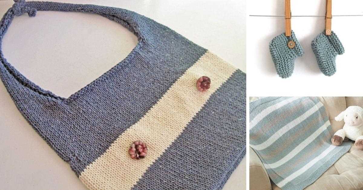 Knit market bag pattern
