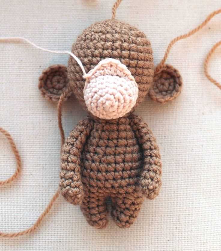 Knit monkey pattern easy