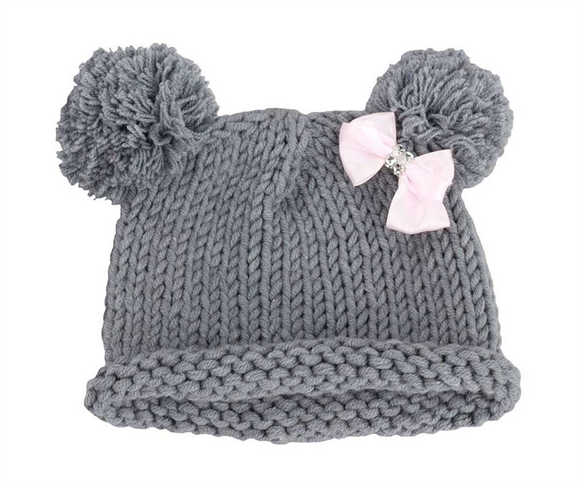 Knit pom pom hat pattern