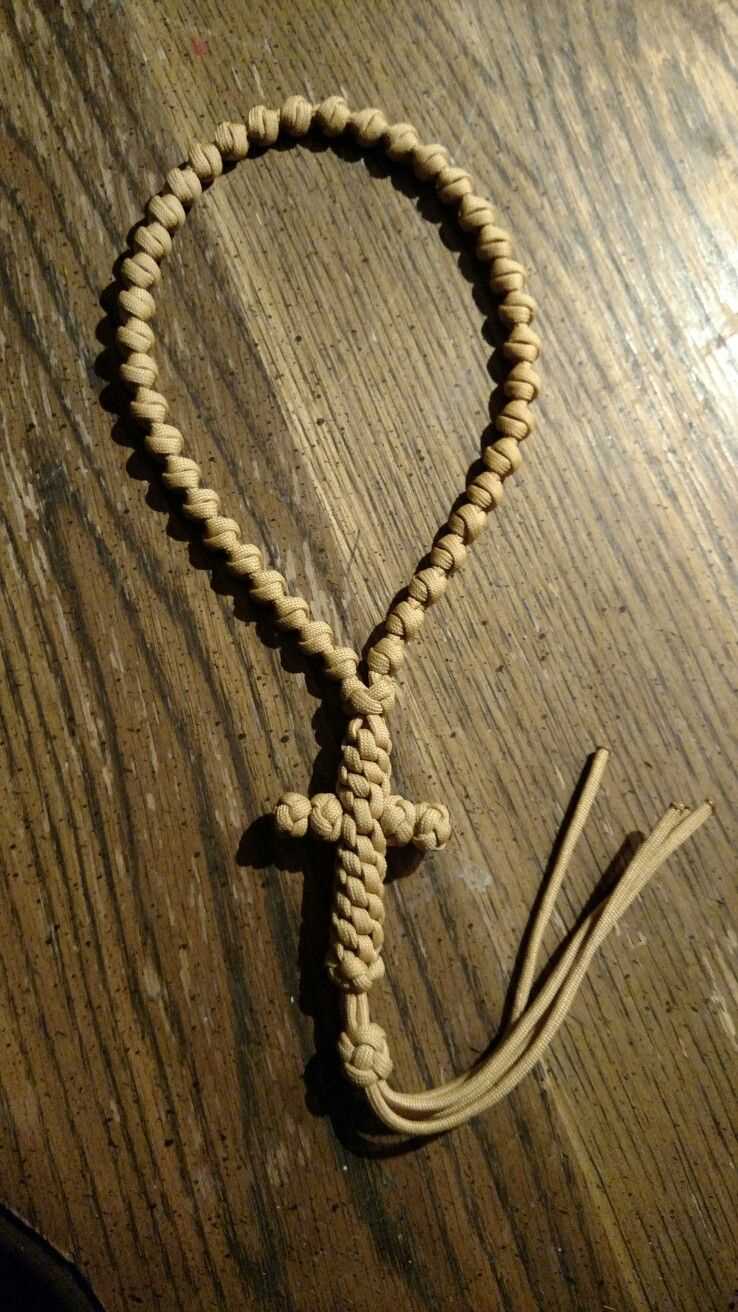 Knit rosary pattern