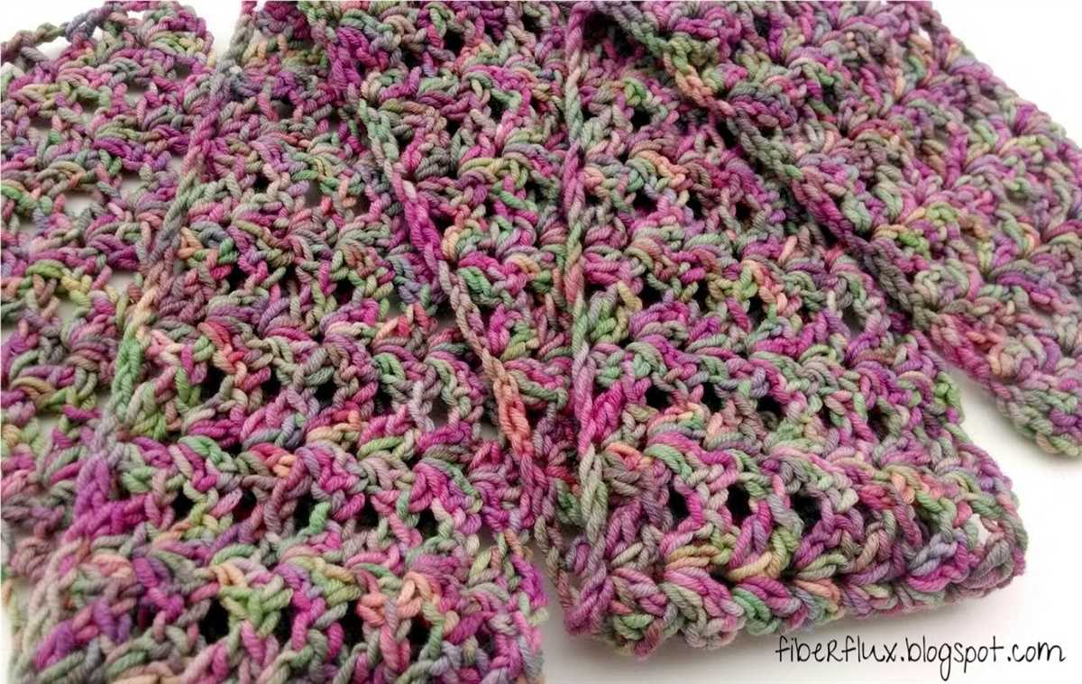 Creating a Beautiful Knit Scarf with Variegated Yarn Knit scarf pattern variegated yarn