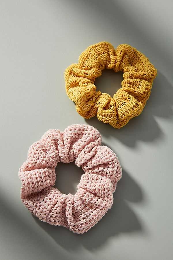 Knit scrunchies pattern