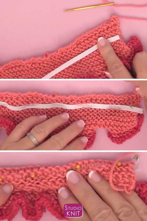 Knit scrunchies pattern
