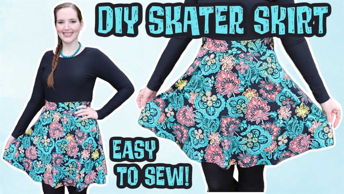 Knit skater dress pattern