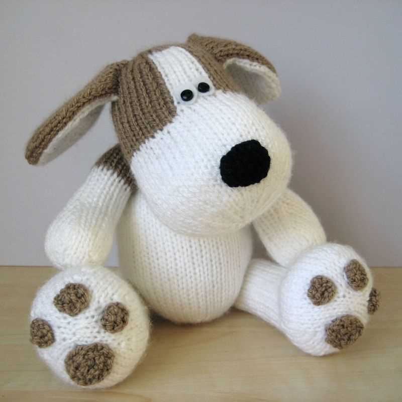 Knit stuffed animal pattern