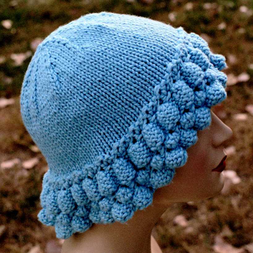 Knit summer beanie pattern