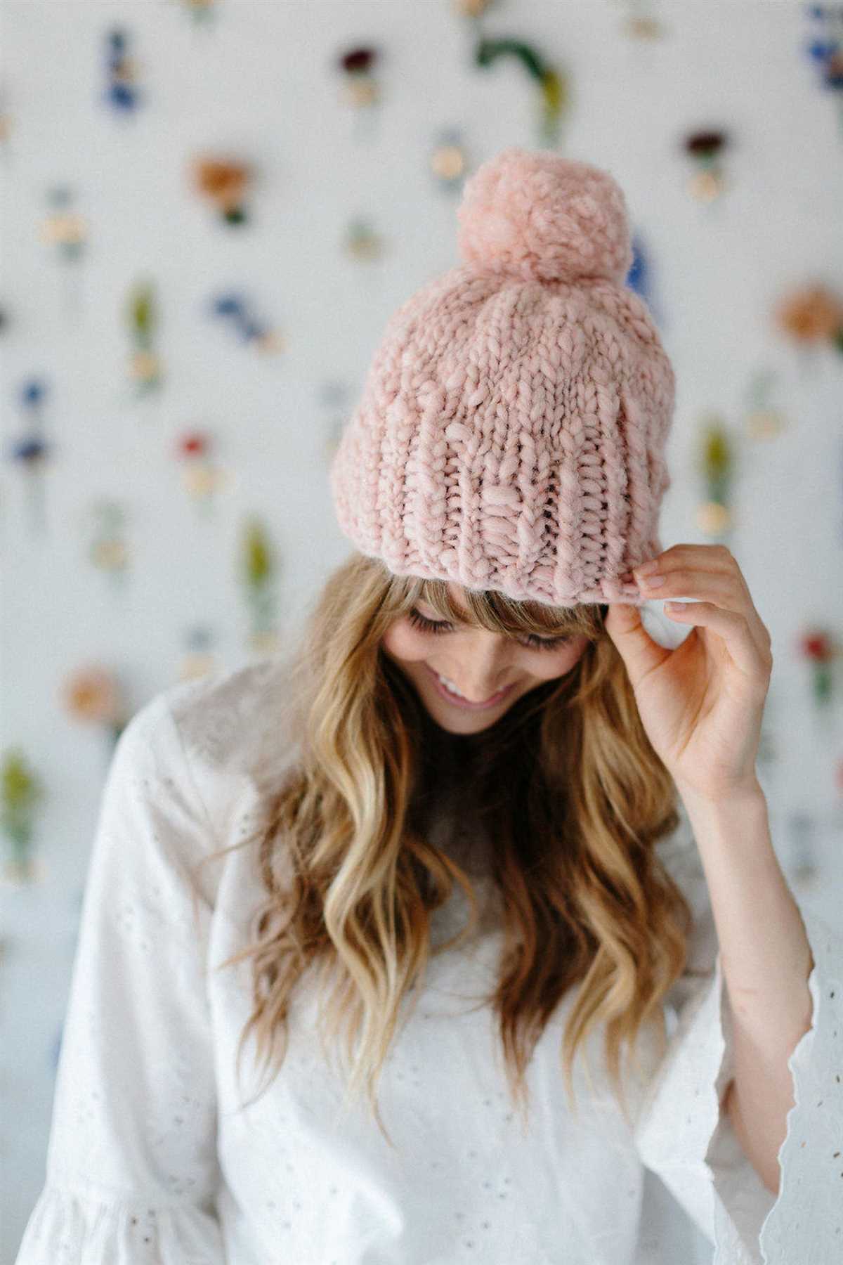 Knit summer beanie pattern