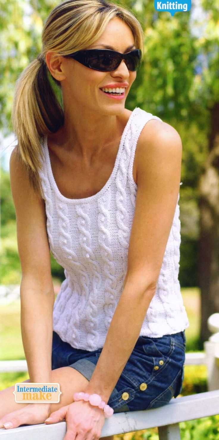 Knit summer top pattern free