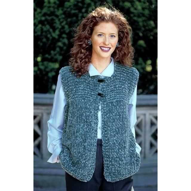 Knit sweater vest free pattern