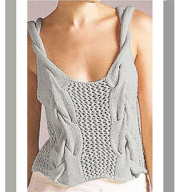 Knit tank top pattern ravelry