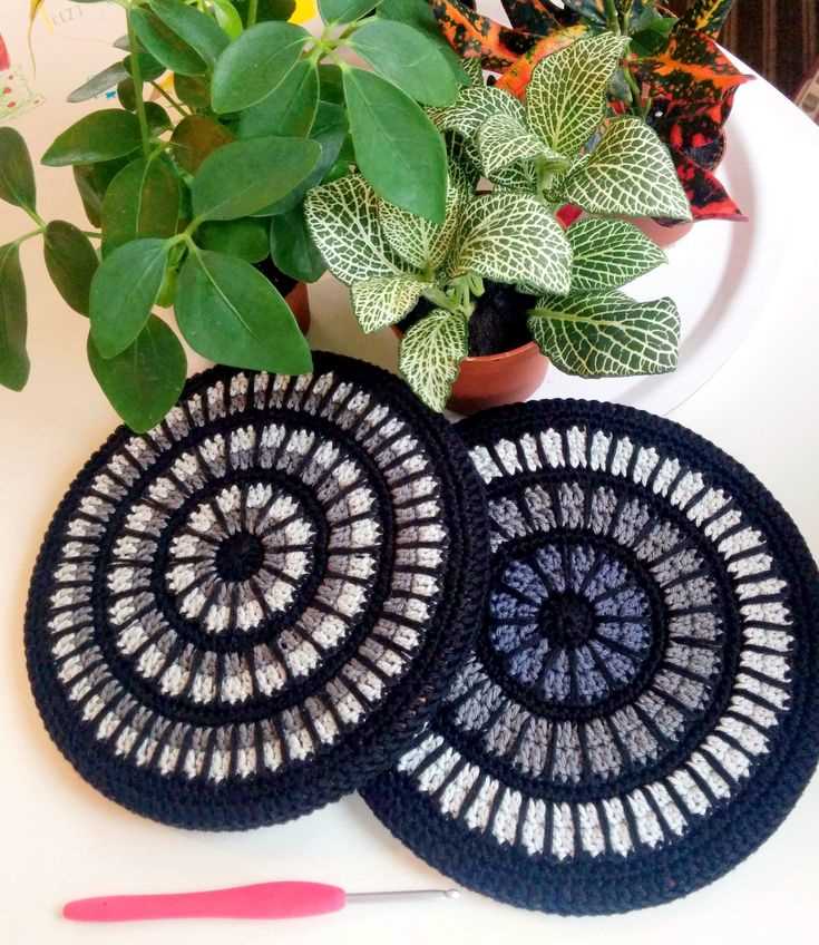 Knit trivet pattern