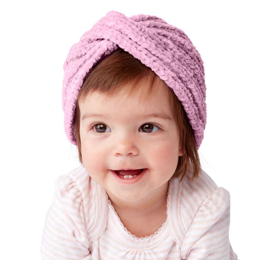 Knit turban hat pattern