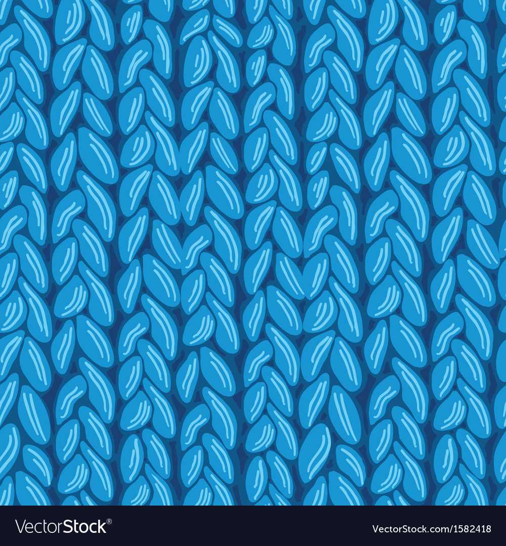 Knit vector pattern