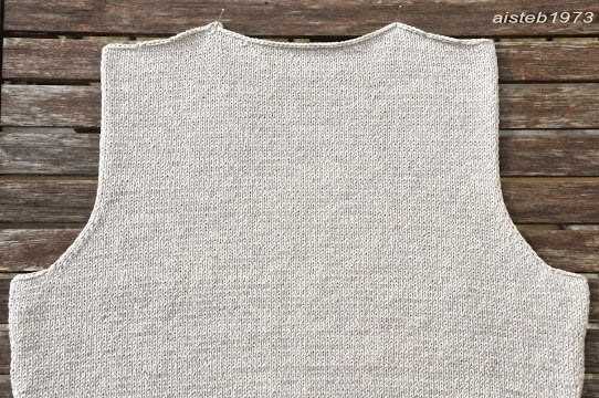 Knit vest top pattern