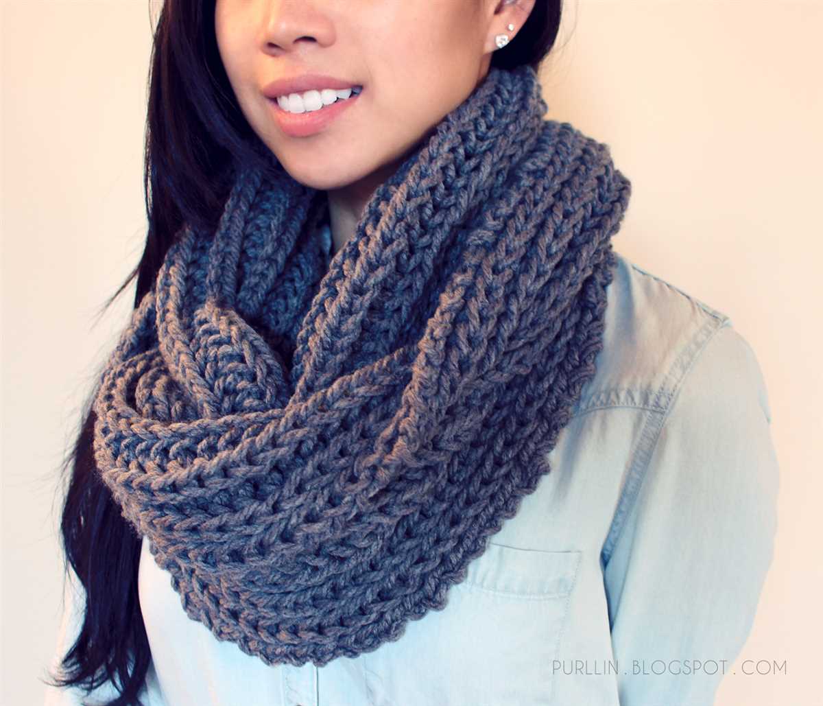 Knit a chunky scarf free pattern