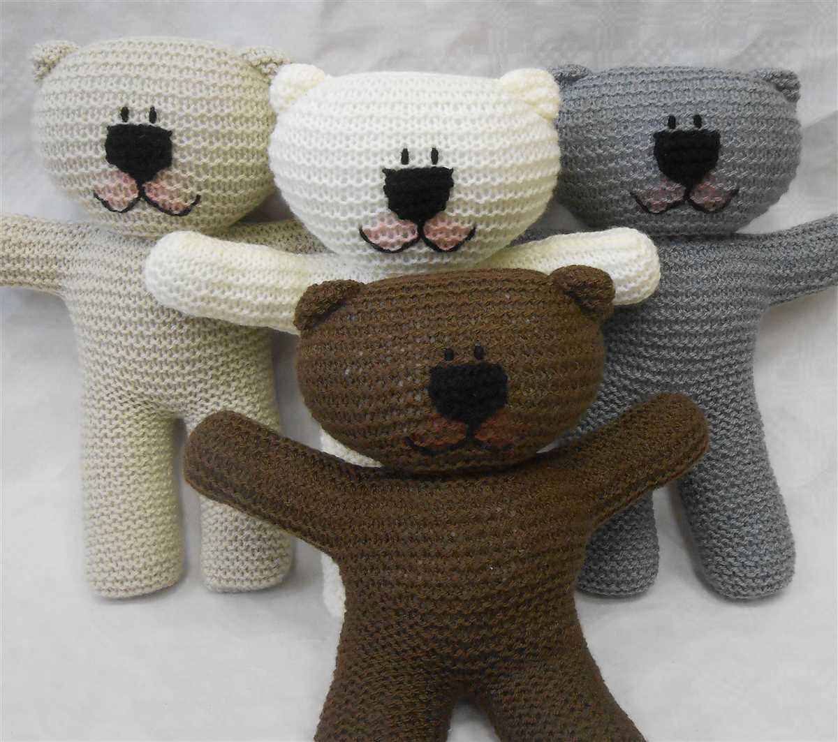 Knit a teddy free pattern