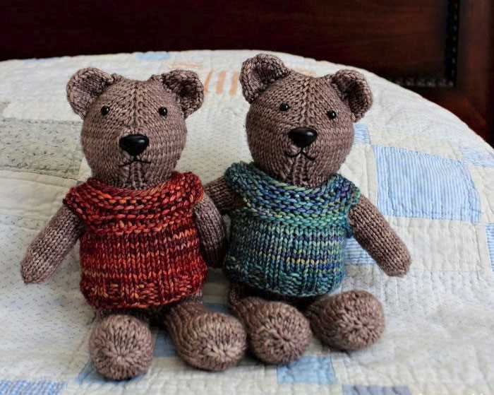 Knit a teddy free pattern