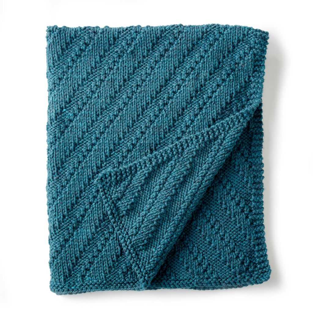 Knit bernat blanket pattern