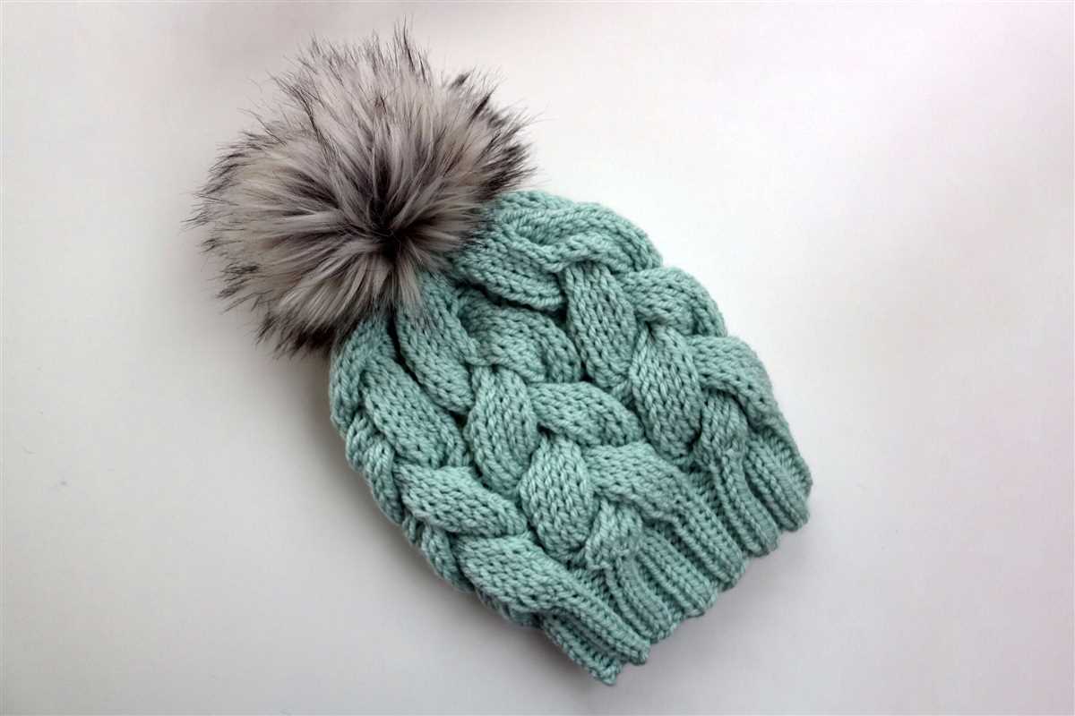 Knit chunky beanie pattern