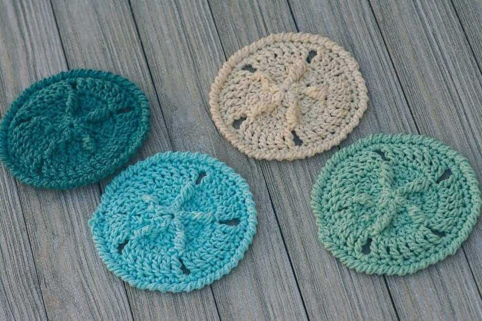 Knit coasters free pattern