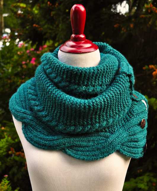 Knit cowl pattern worsted weight