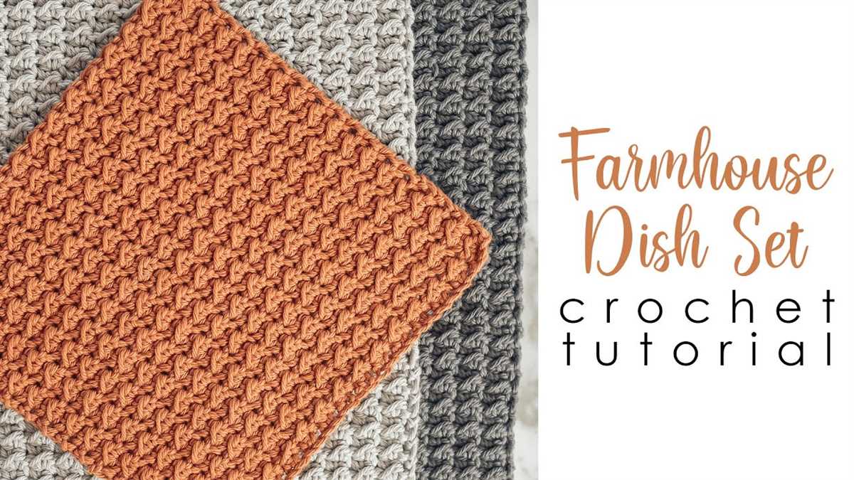 Knit dish rag pattern