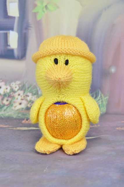 Knit easter chick knitting pattern