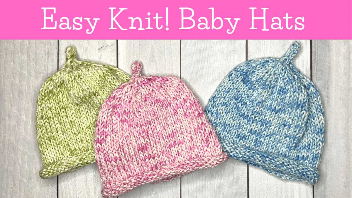 Knit hat double pointed needles pattern