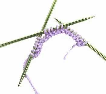 Knit hat double pointed needles pattern