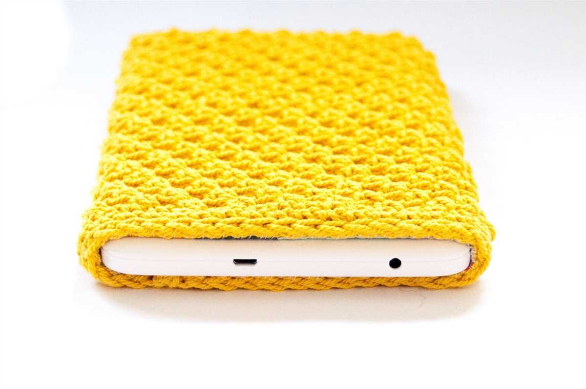 Knit ipad case pattern free