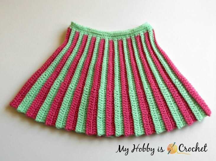 Knit mini skirt pattern free
