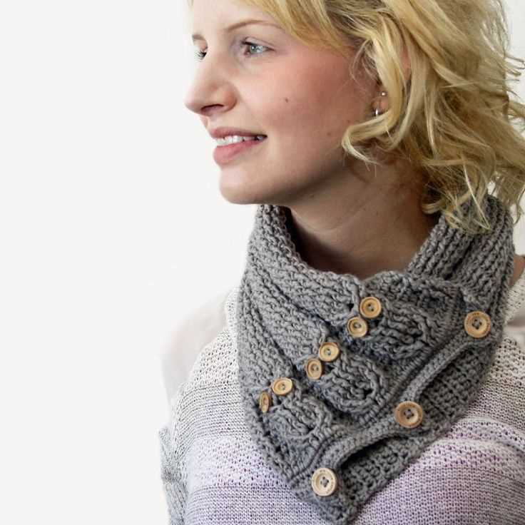 Knit neck warmer pattern free