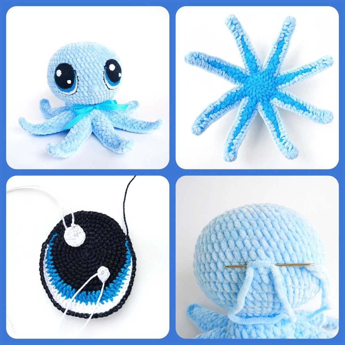 Knit octopus pattern