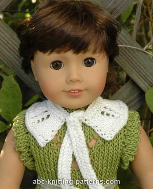 Knit peter pan collar pattern