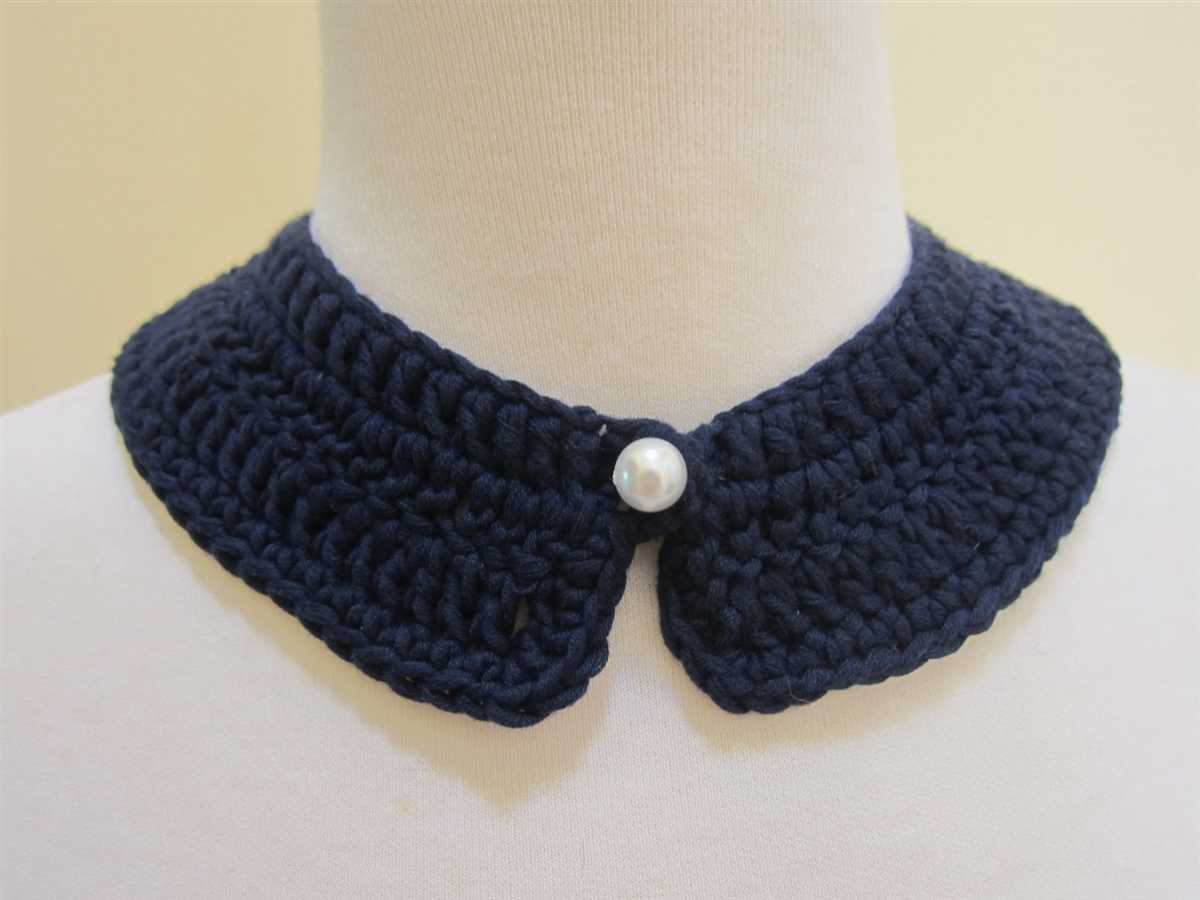 Knit peter pan collar pattern